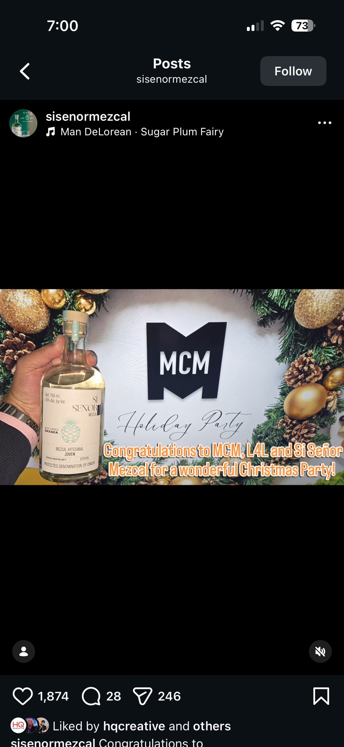 Si Señor Mezcal Social Post 2