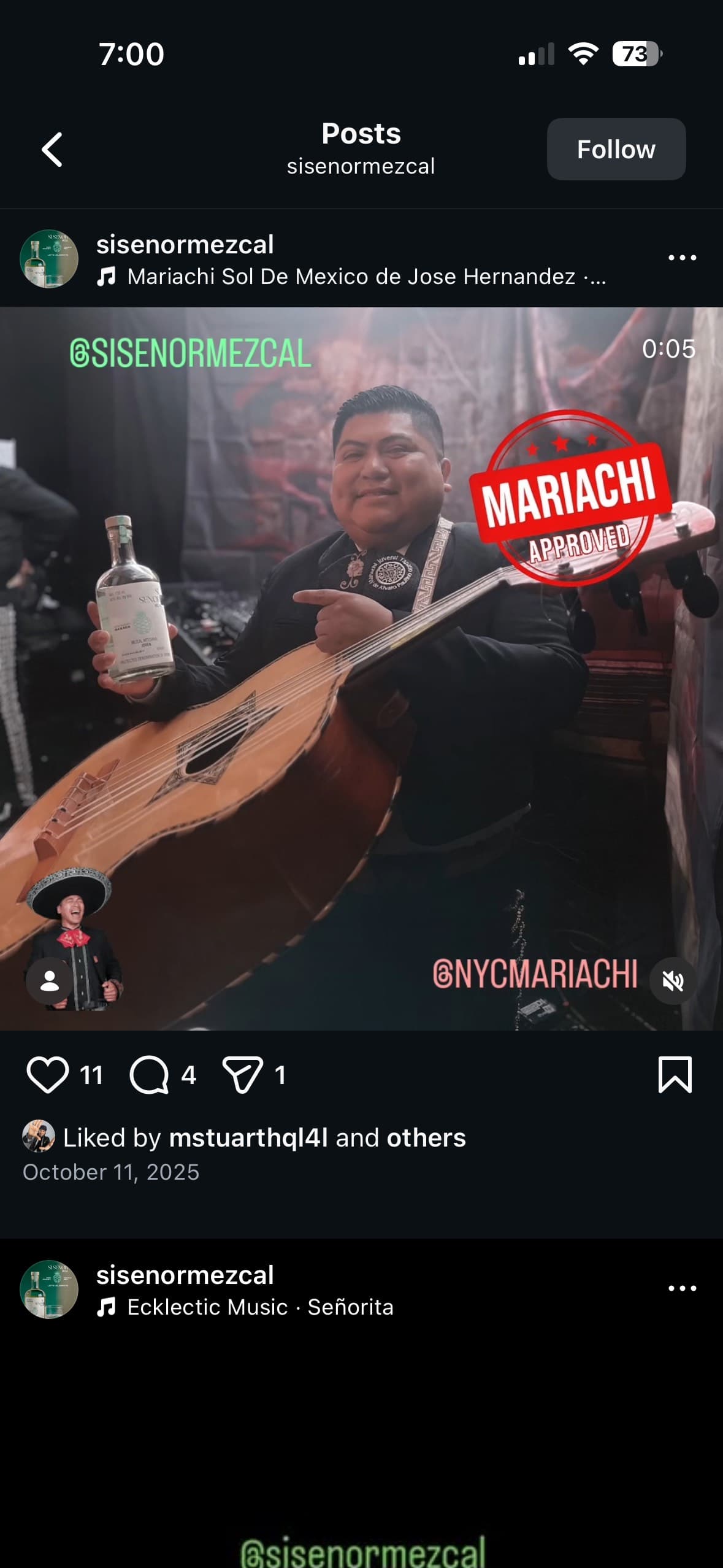 Si Señor Mezcal Social Post 3